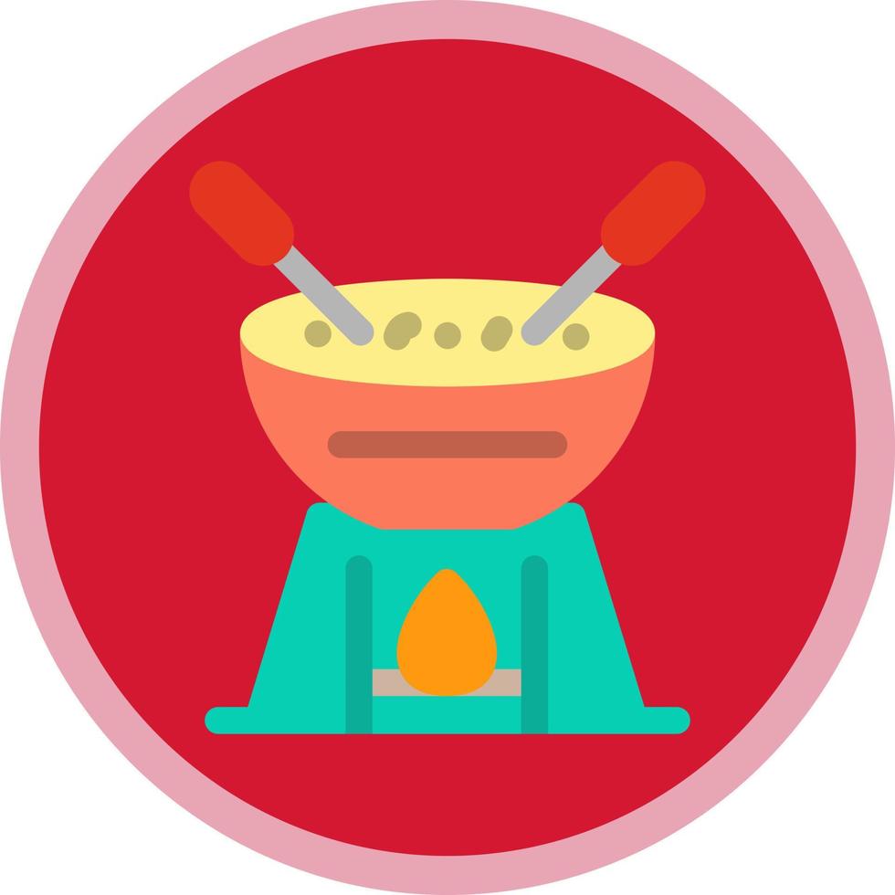 Fondue Vector Icon Design