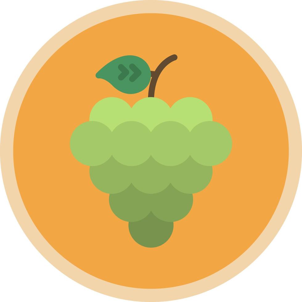 Grapes Vector Icon Design