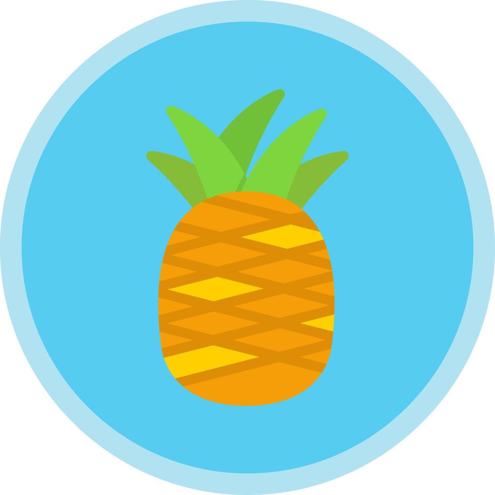 Pineapple Vector Icon Design