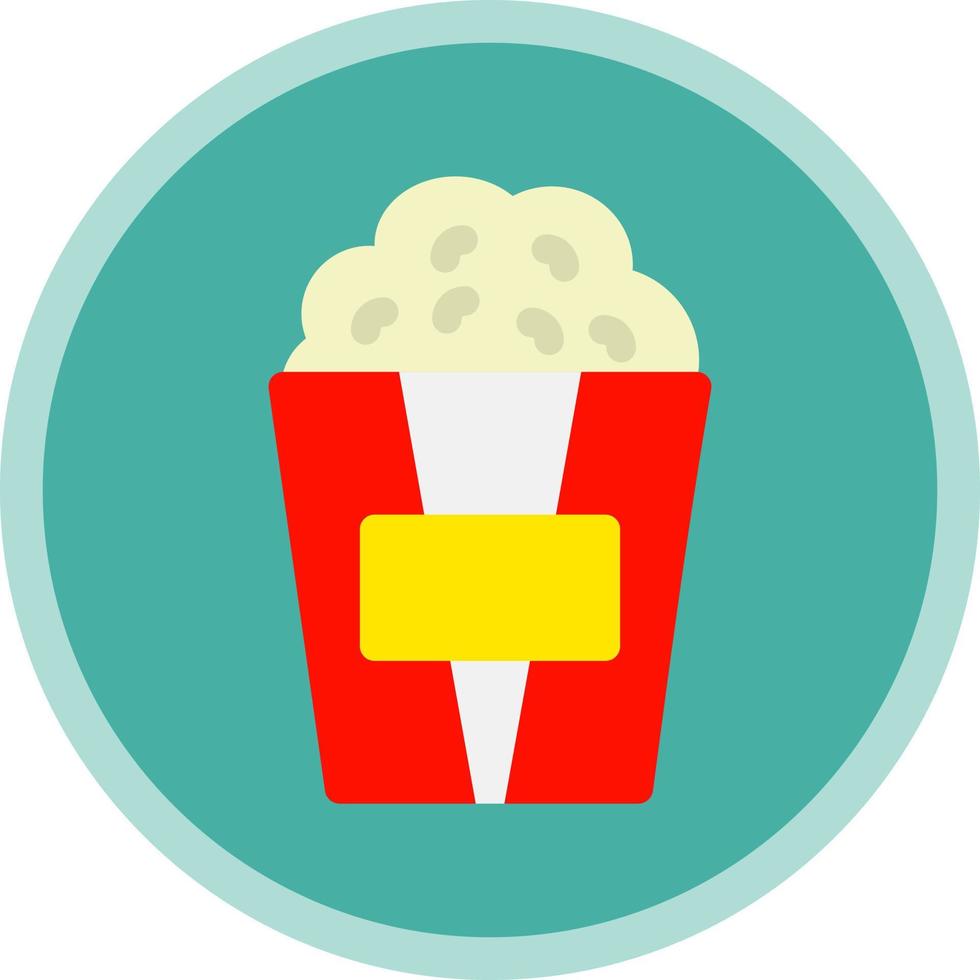 Popcorn Vector Icon Design