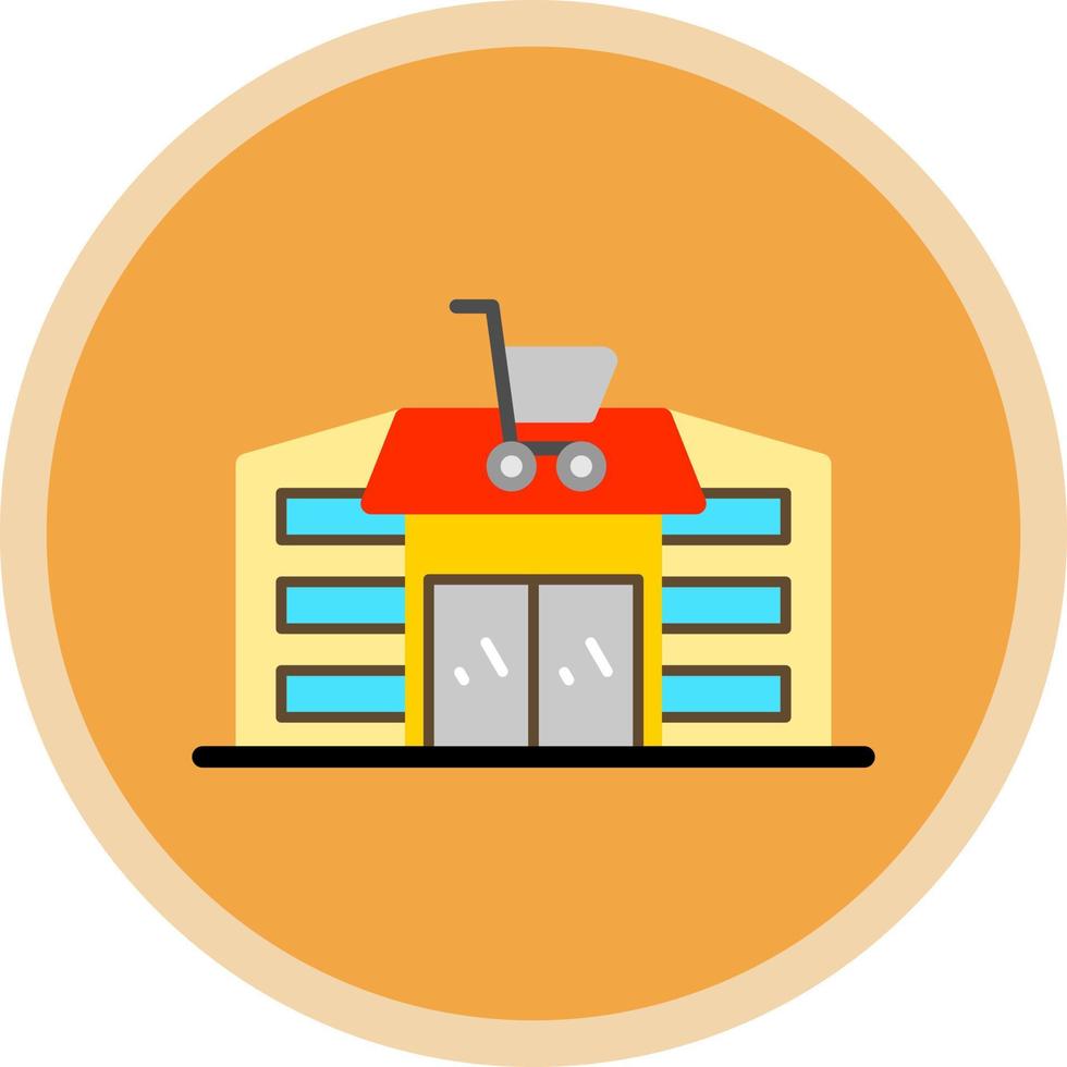 Supermarket Vector Icon Design