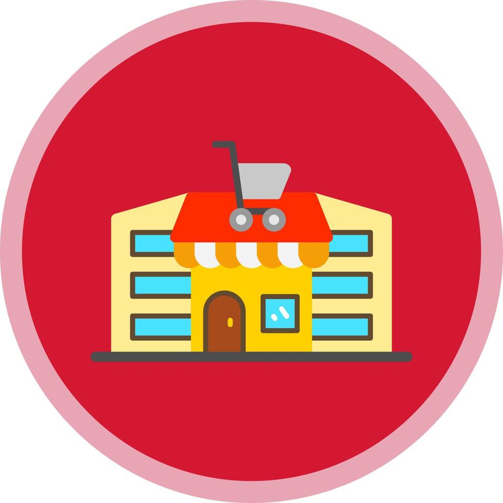 Shopping Center Vector Icon Design