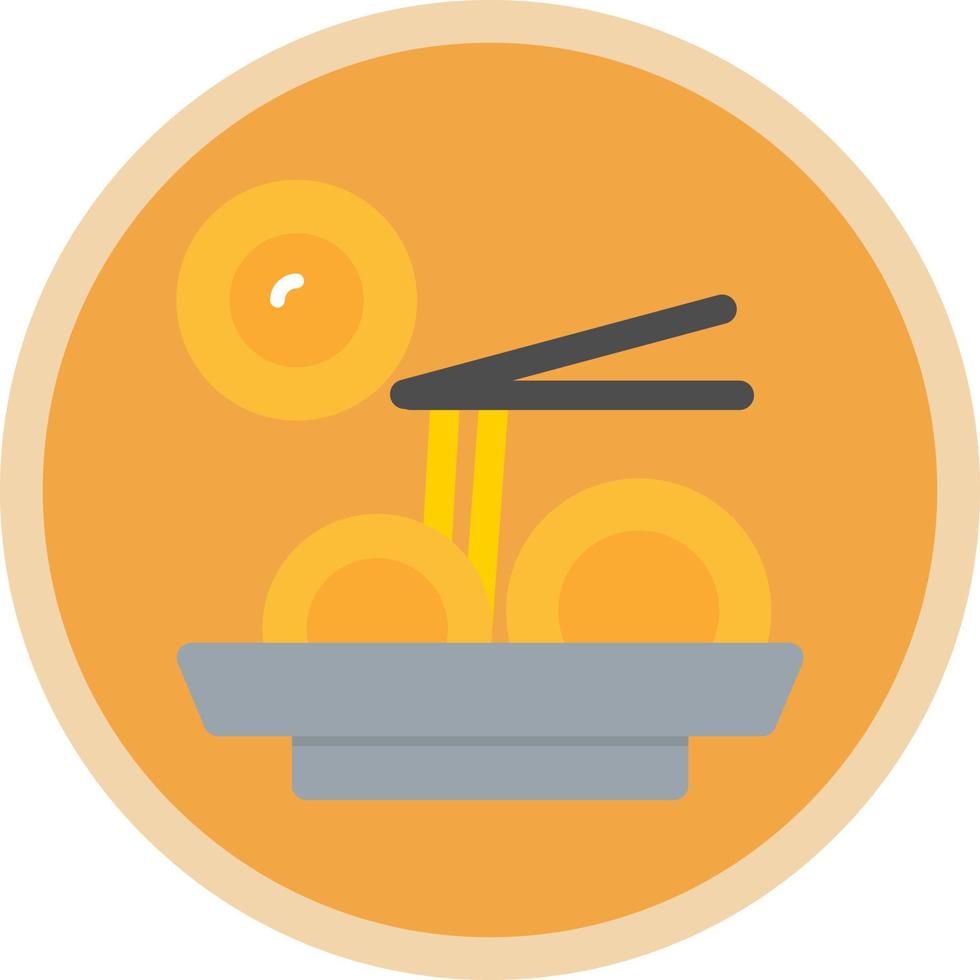 diseño de icono de vector de pasta