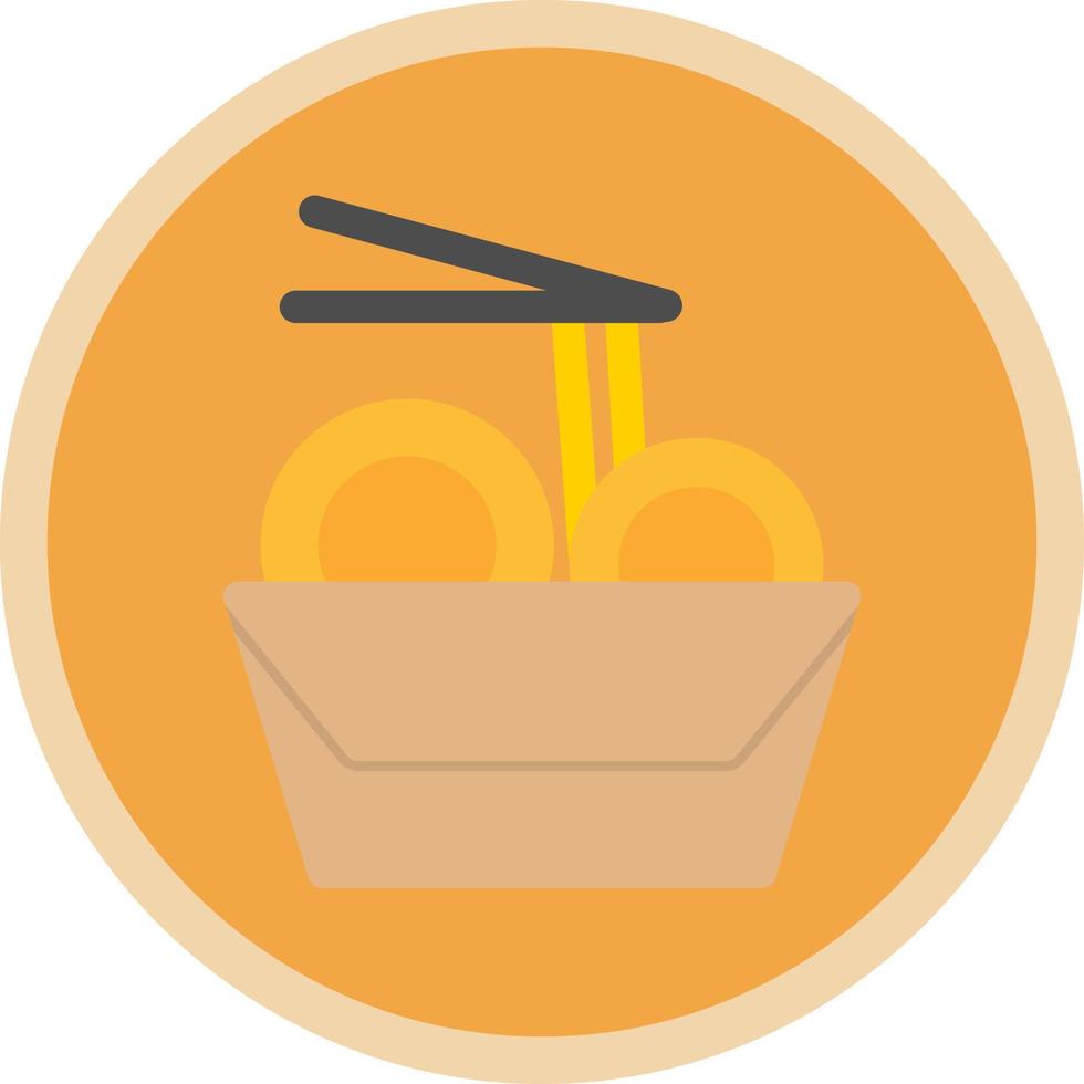 Pad Thai Vector Icon Design