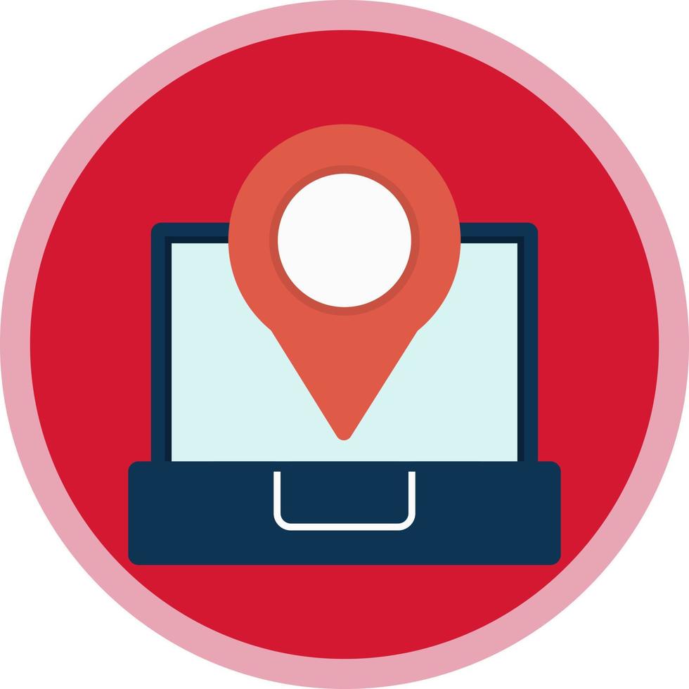 Scanning Location Vector Icon Design