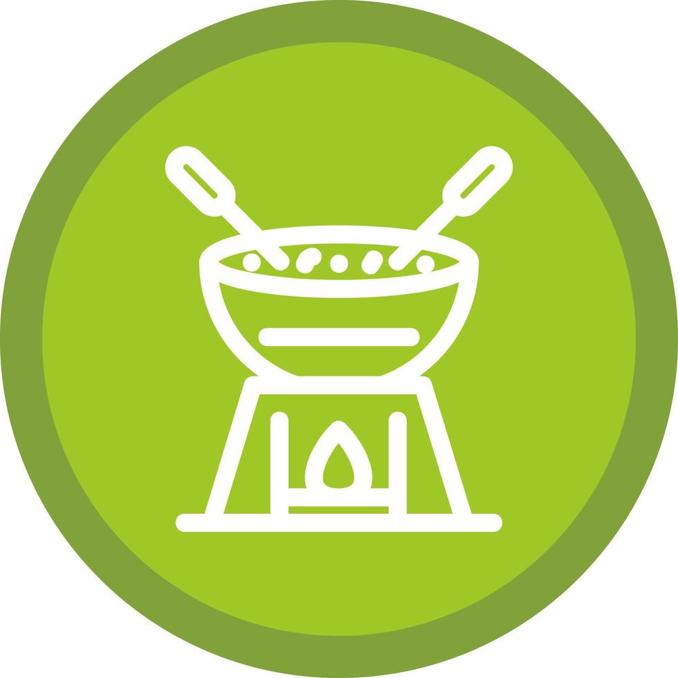 Fondue Vector Icon Design