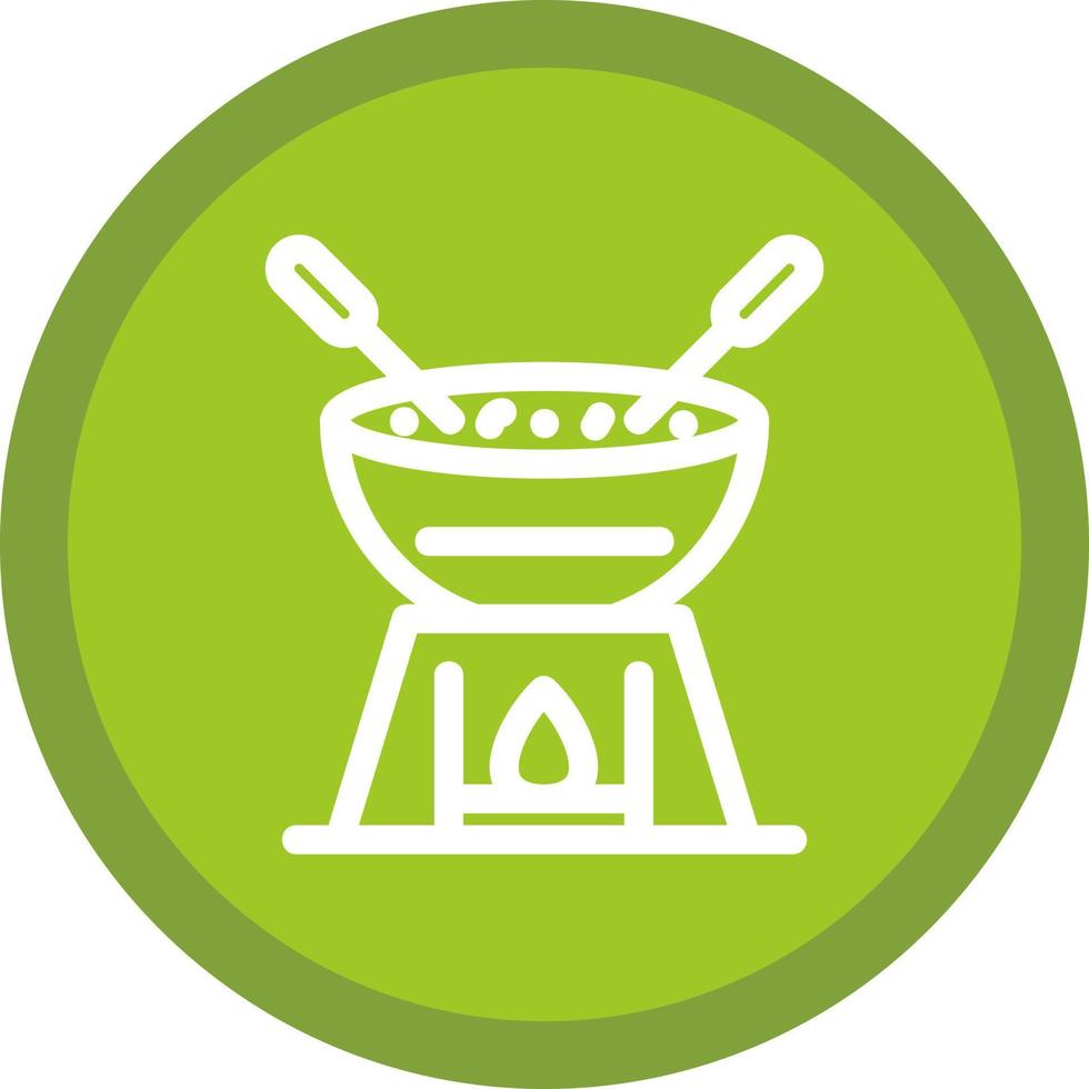 Fondue Vector Icon Design