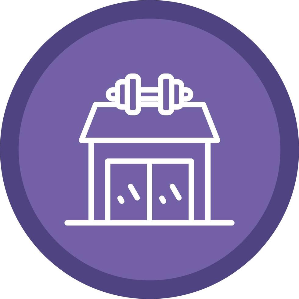 Gym Vector Icon Design