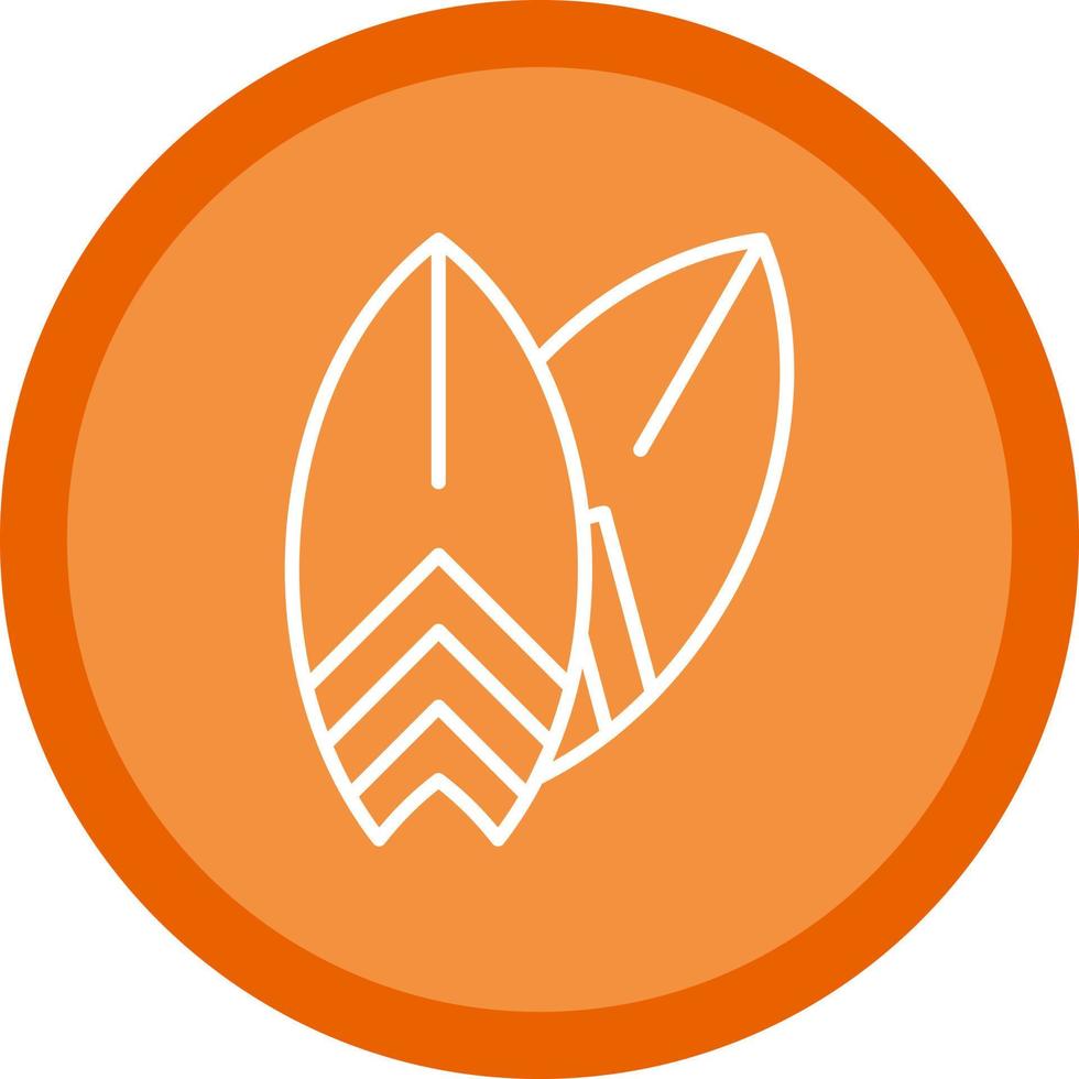 Surfing Vector Icon Design