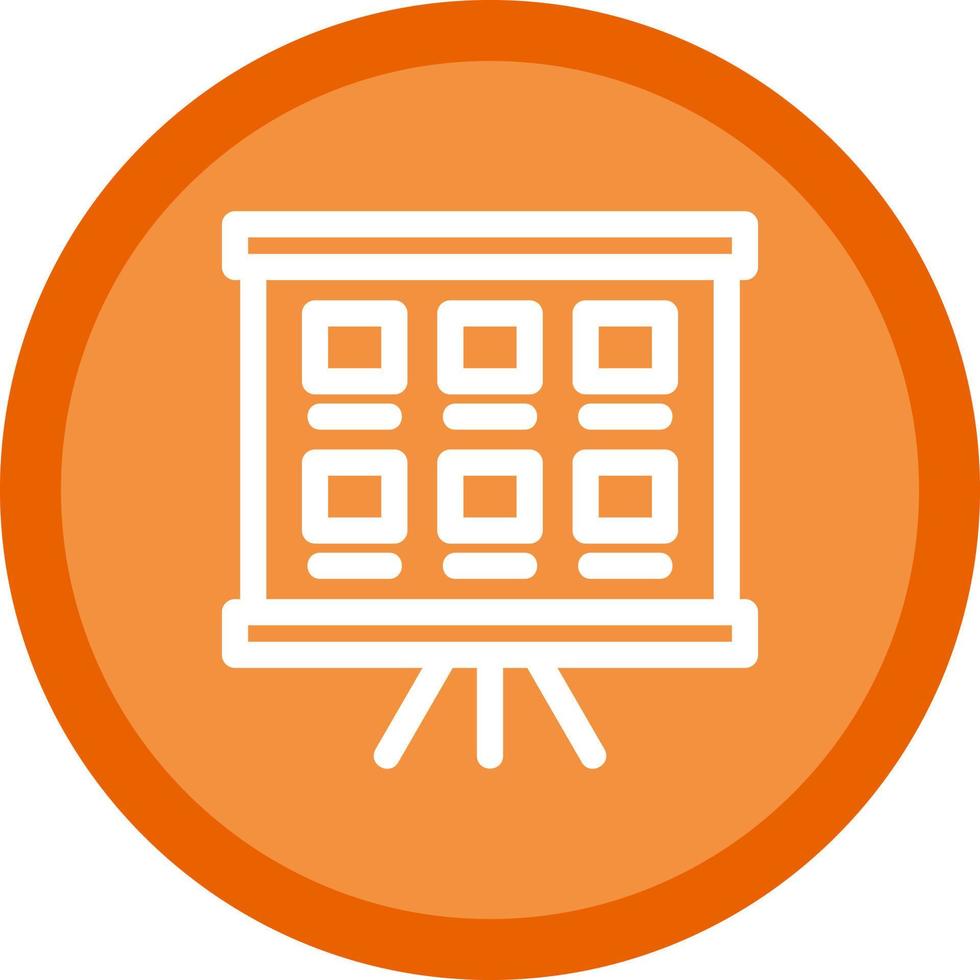 Storyboard Vector Icon Design