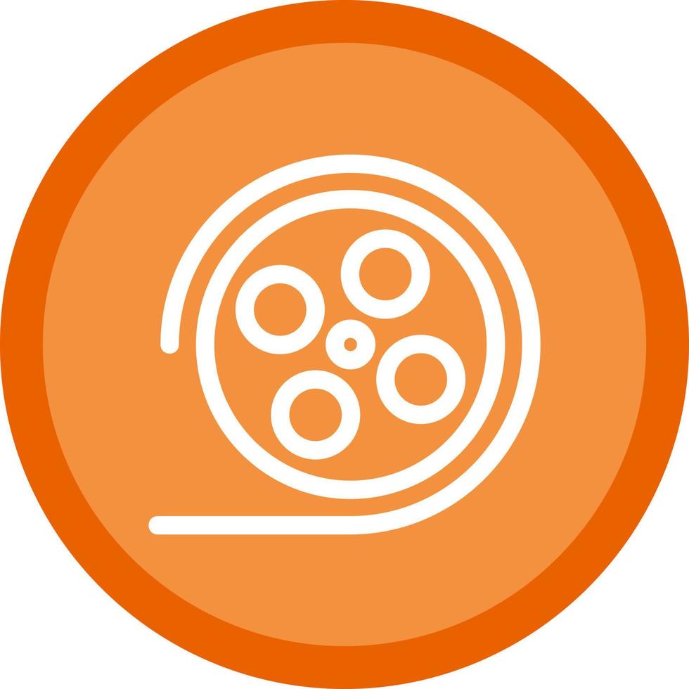 Film Reel Vector Icon Design