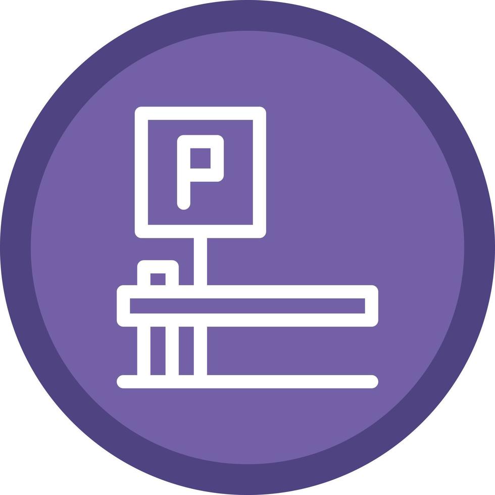 Parking Vector Icon Design