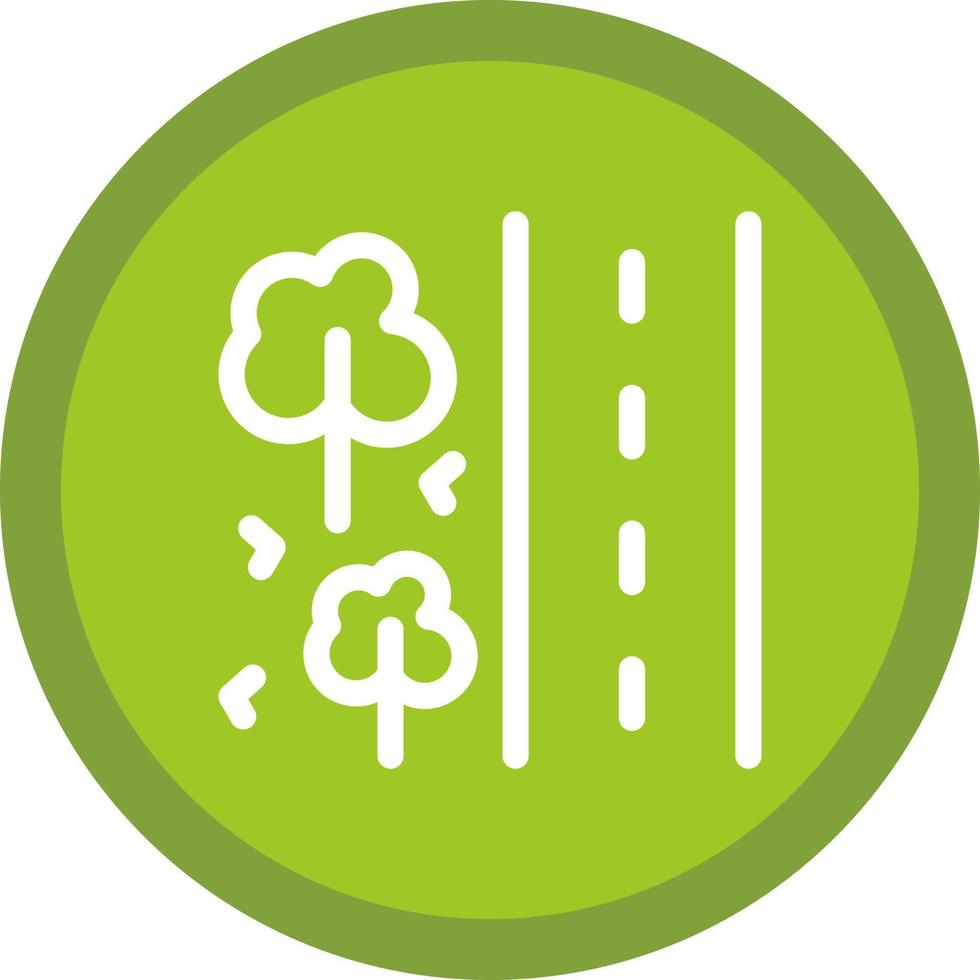 Roadside Vector Icon Design