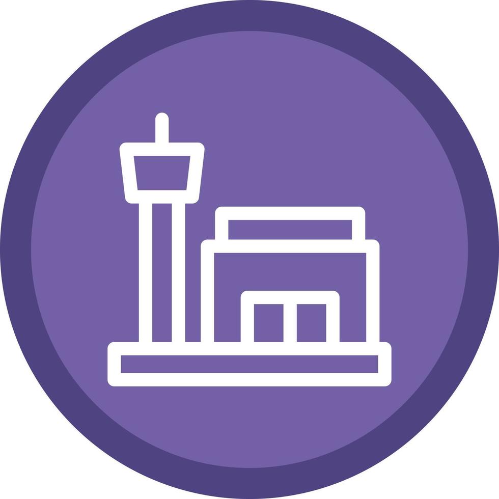 Airport Vector Icon Design