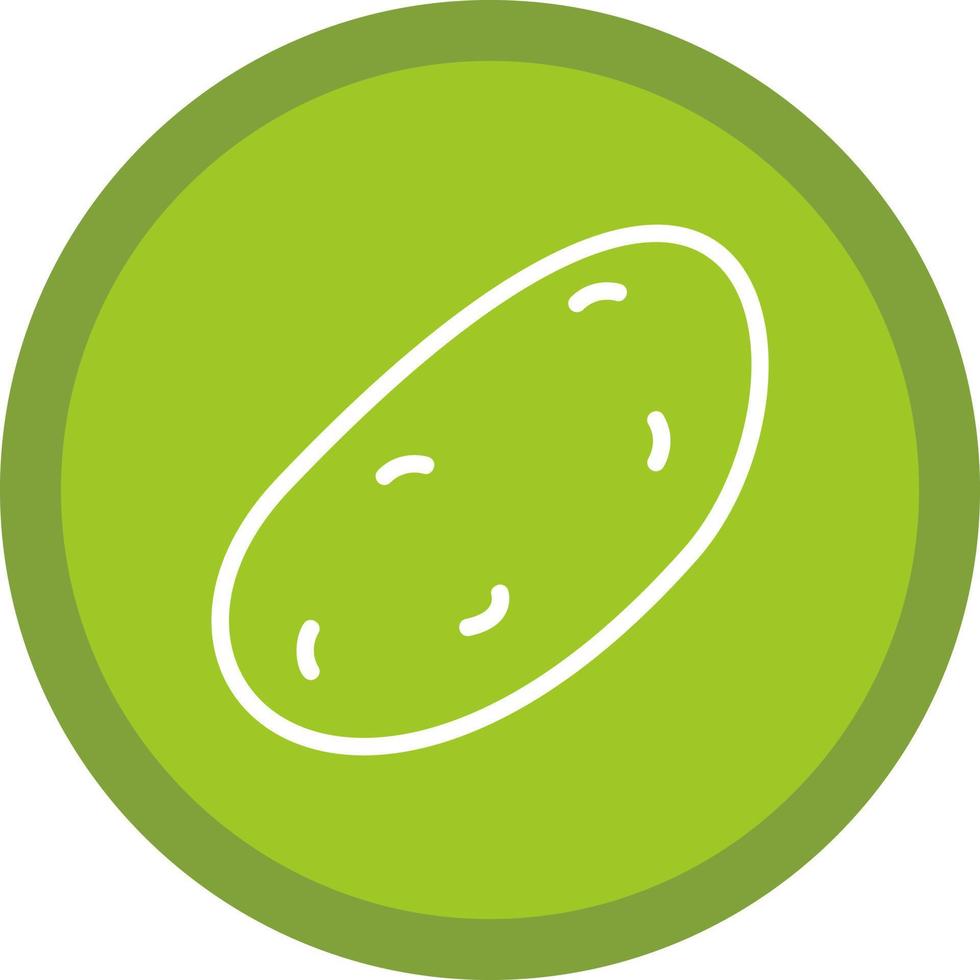 Potato Vector Icon Design