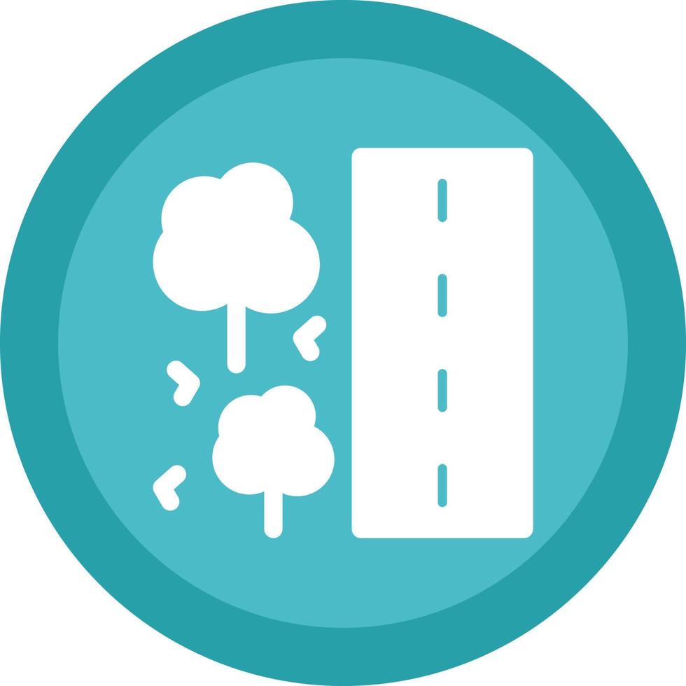 Roadside Vector Icon Design