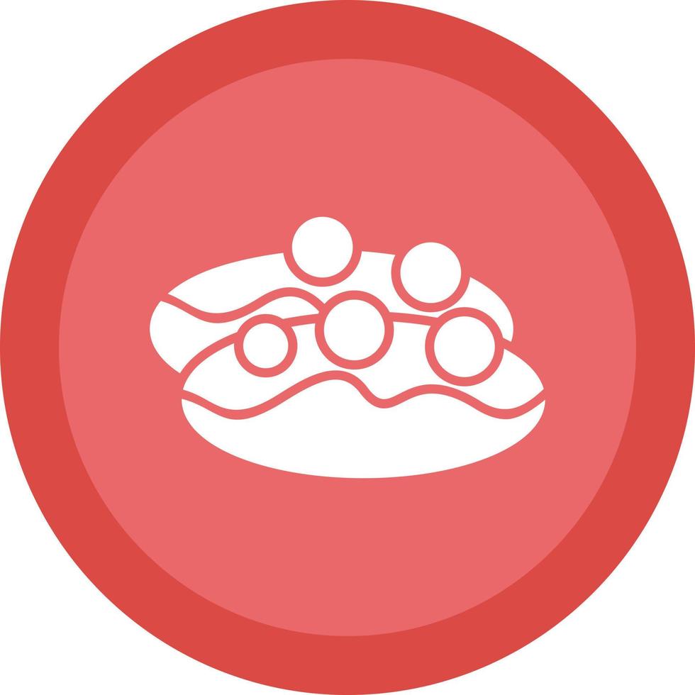 Eclair Vector Icon Design