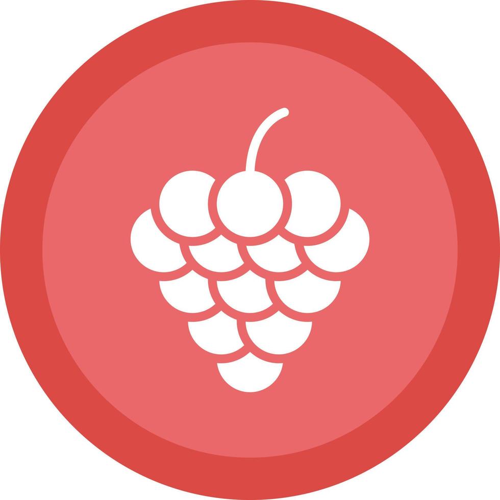 Raspberry Vector Icon Design