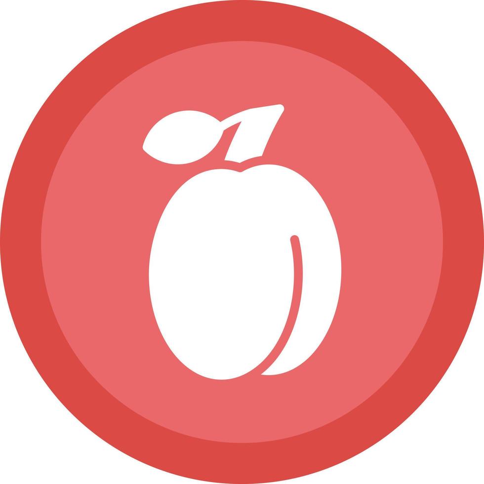 Plum Vector Icon Design