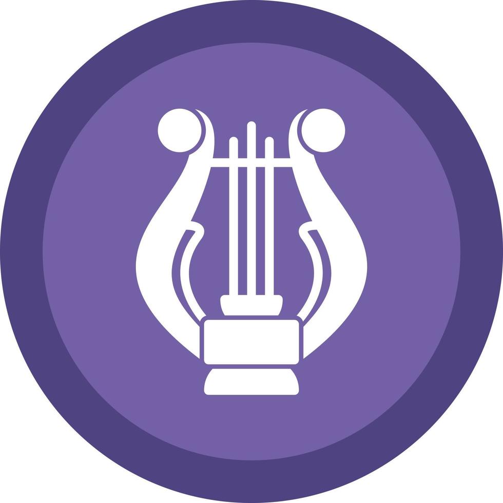 Lyre Vector Icon Design