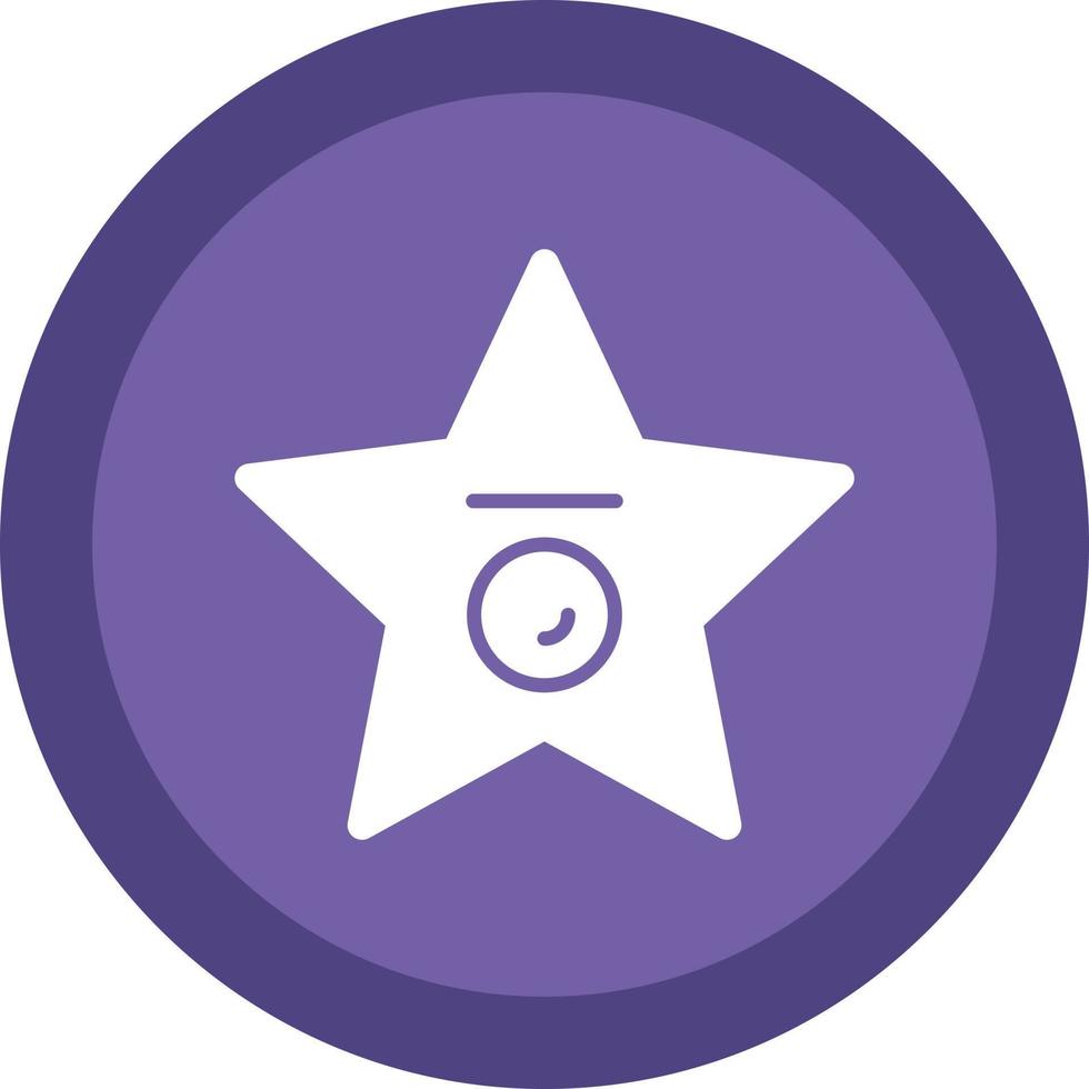 Walk of Fame Vector Icon Design