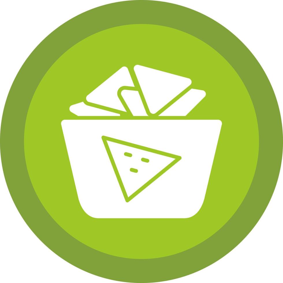 Nachos Vector Icon Design