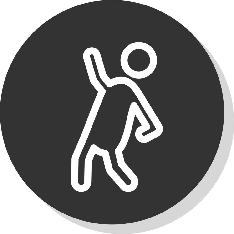Stretching Vector Icon Design