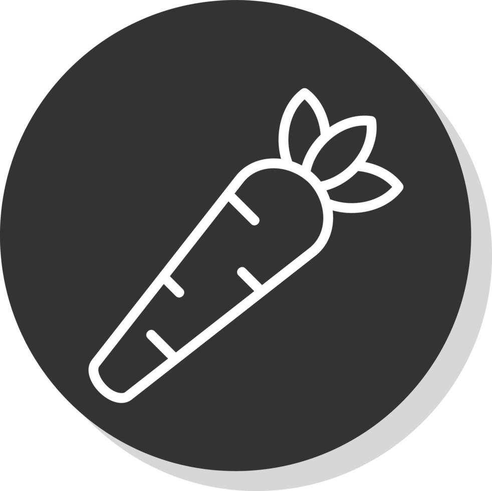 Carrot Vector Icon Design