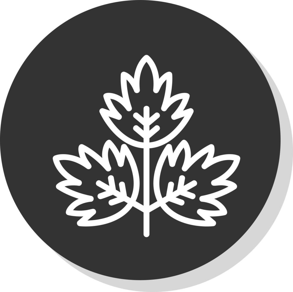 Parsley Vector Icon Design