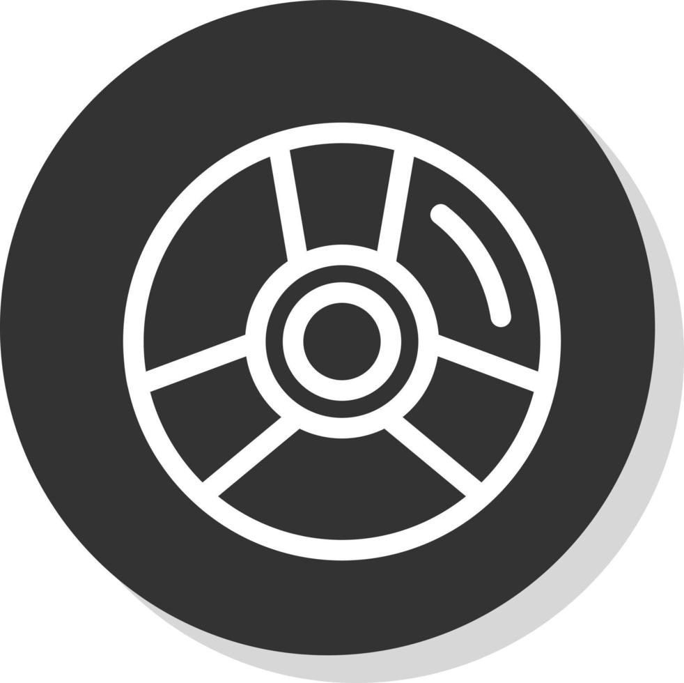 Blu Ray Vector Icon Design