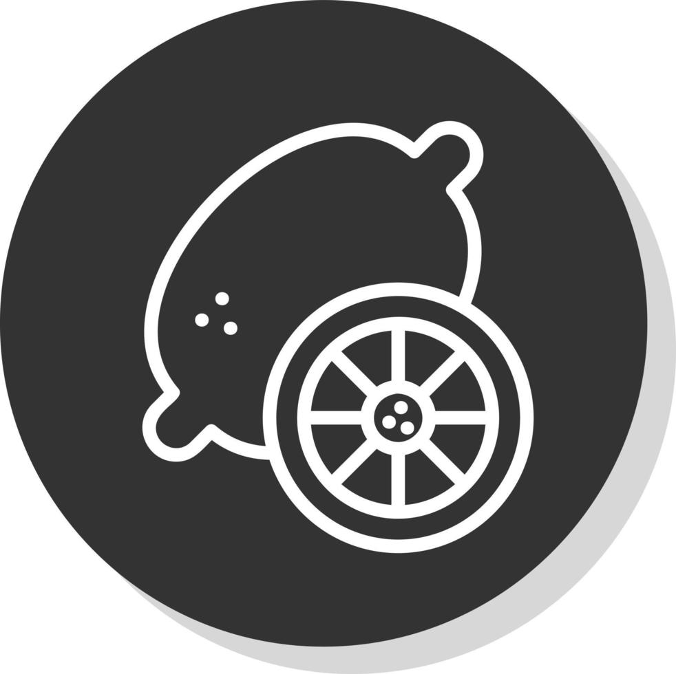 Lemon Vector Icon Design