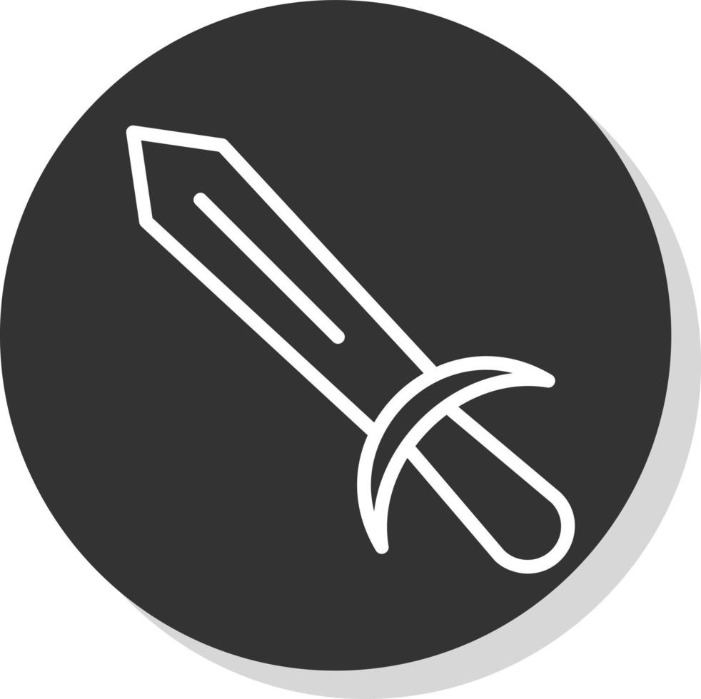 Sword Vector Icon Design