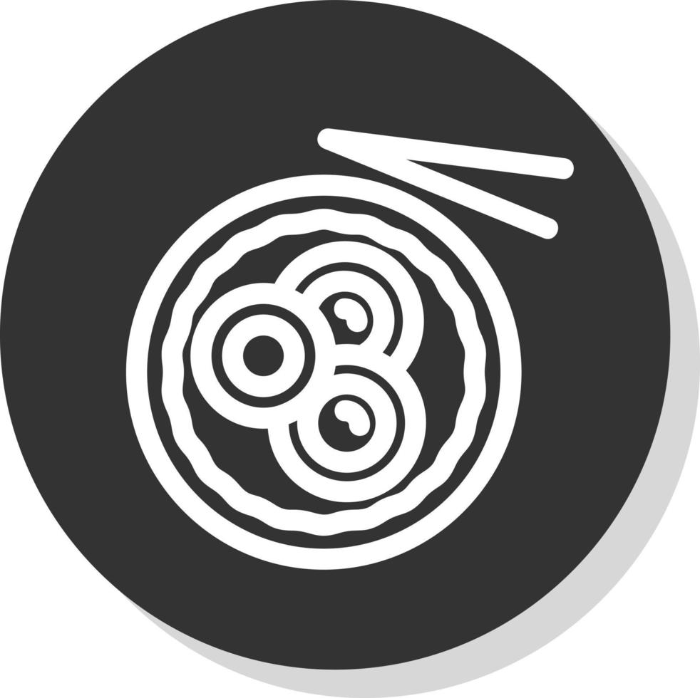Spaghetti Vector Icon Design