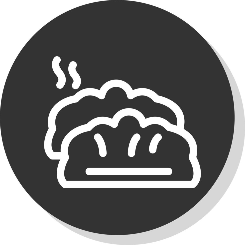 Dumplings Vector Icon Design