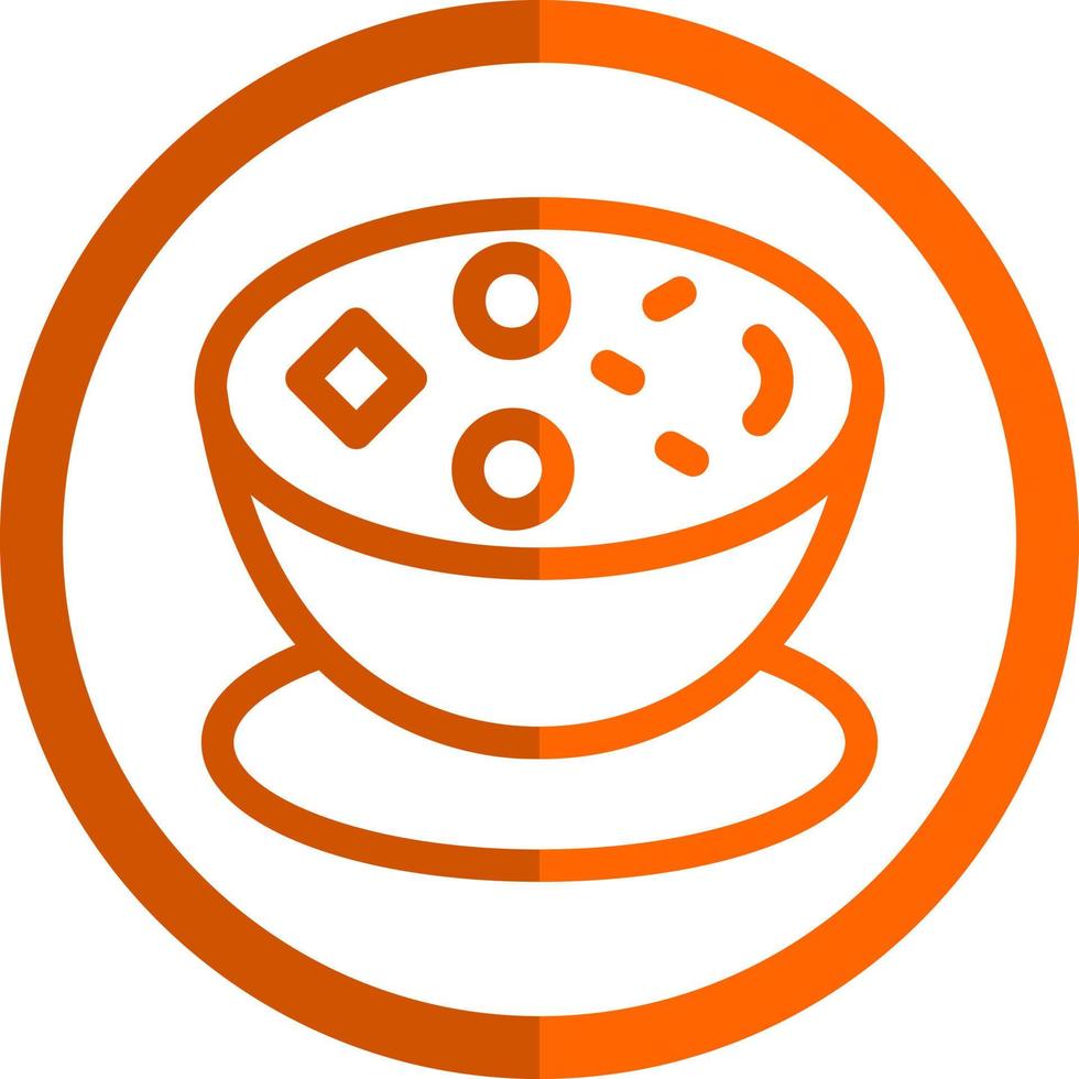 Clam Chowder Vector Icon Design