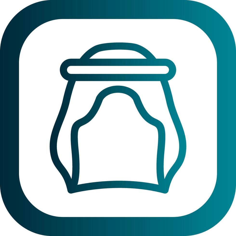 Shemagh Vector Icon Design