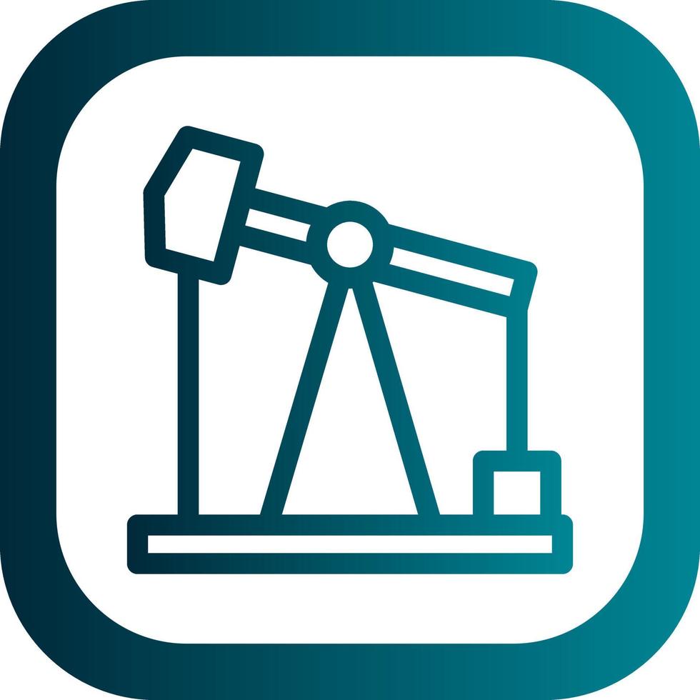 Oil Pump Vector Icon Design