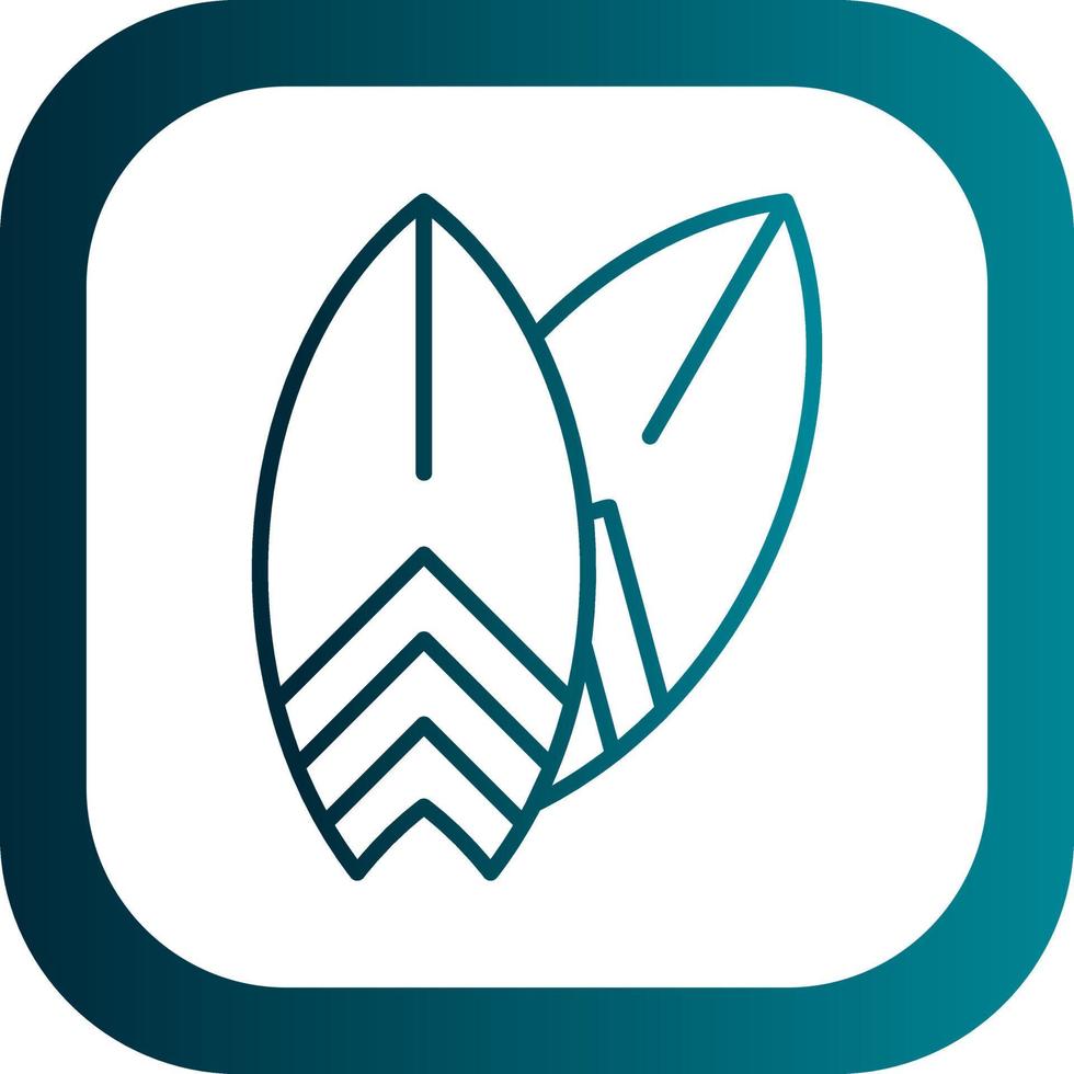 Surfing Vector Icon Design