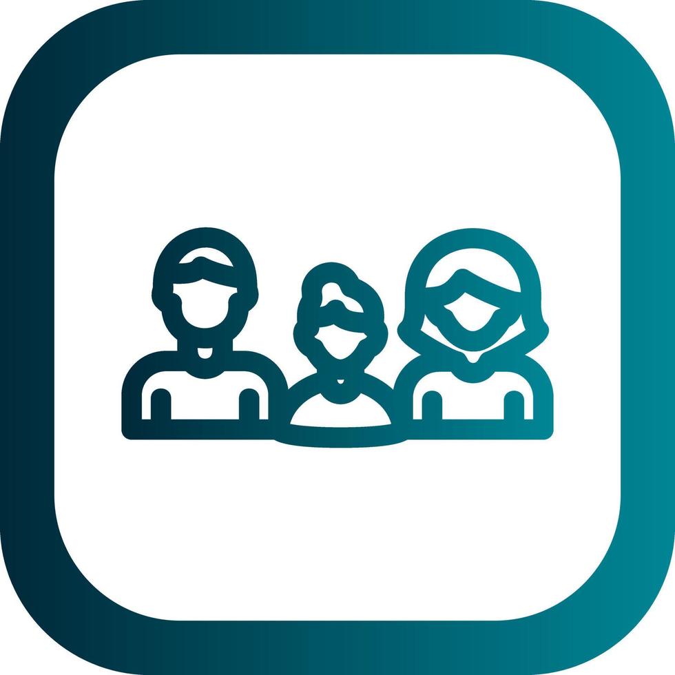 Parents Vector Icon Design
