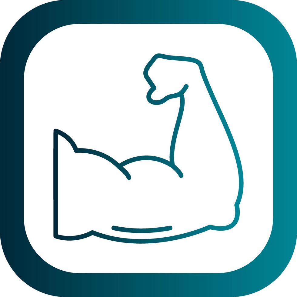 Muscles Vector Icon Design