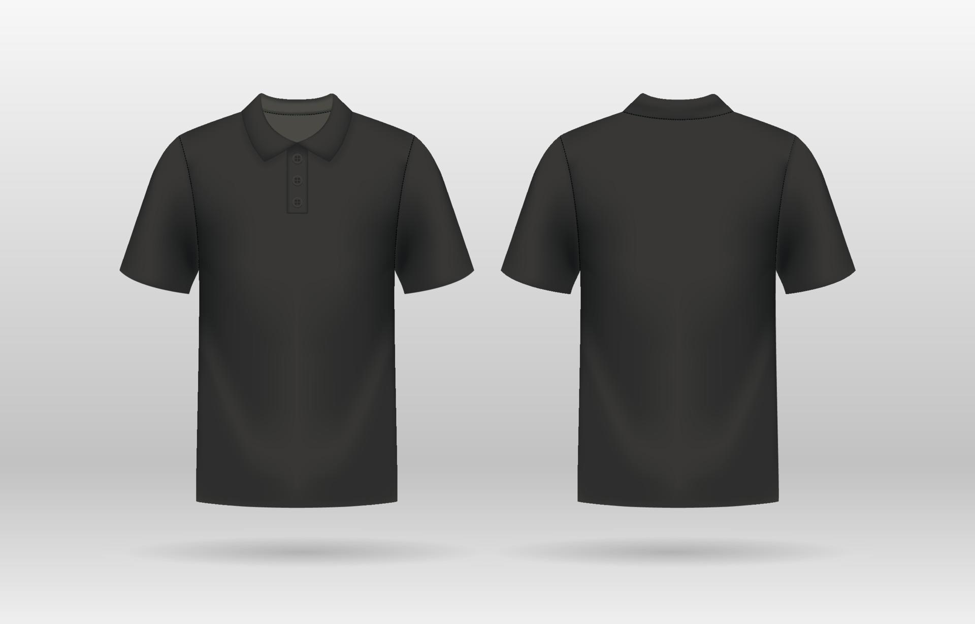 Black 3D Polo Shirt Mock Up 20573037 Vector Art at Vecteezy