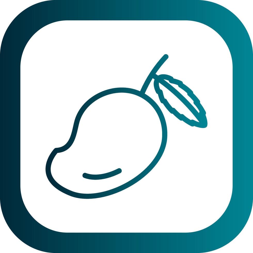 Mango Vector Icon Design