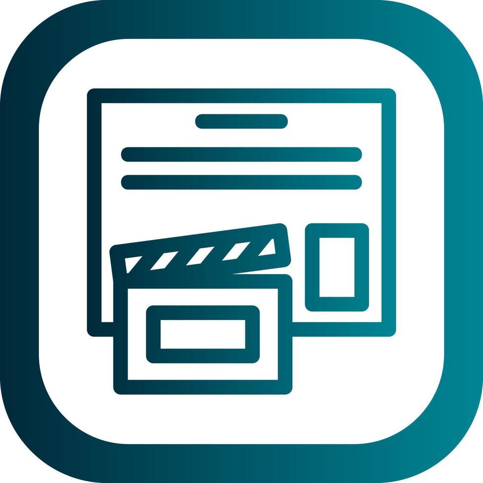 Movie Poster Vector Icon Design 20573071 Vector Art at Vecteezy