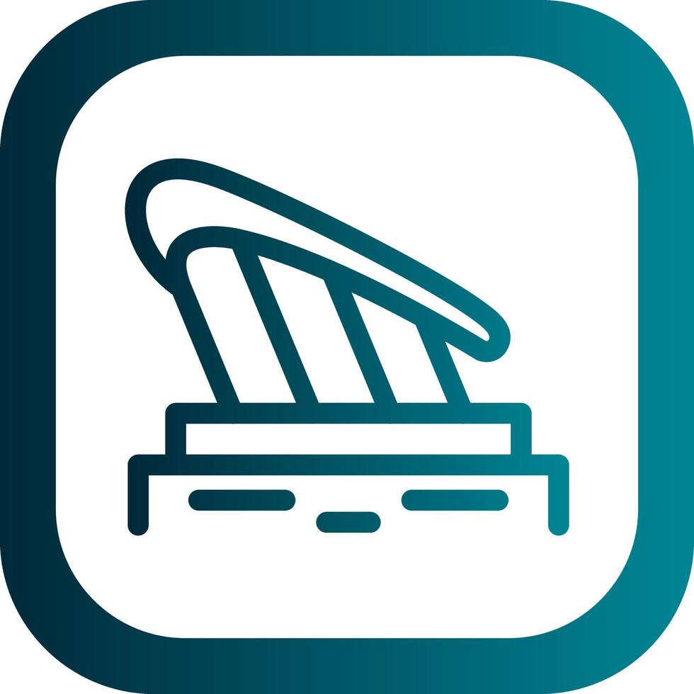Dubai Opera Vector Icon Design