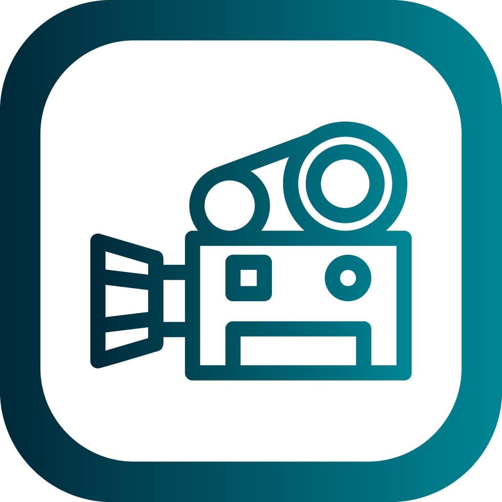 Video Camera Vector Icon Design