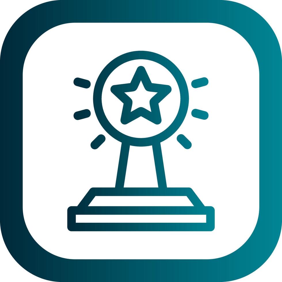 Oscar Award Vector Icon Design