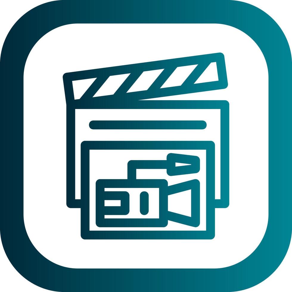 Film Vector Icon Design