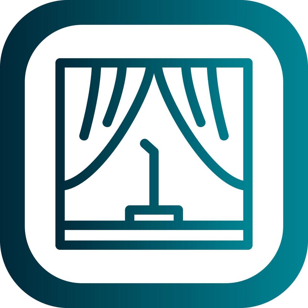 Stage Vector Icon Design