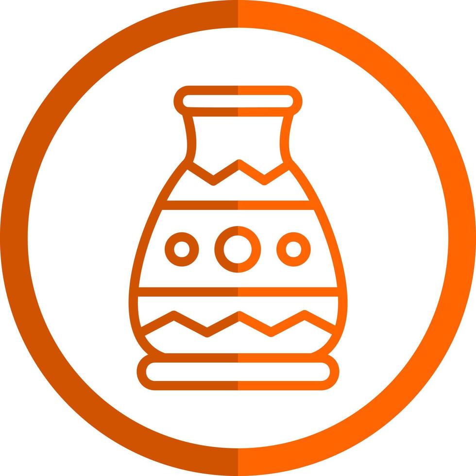 Amphora Vector Icon Design