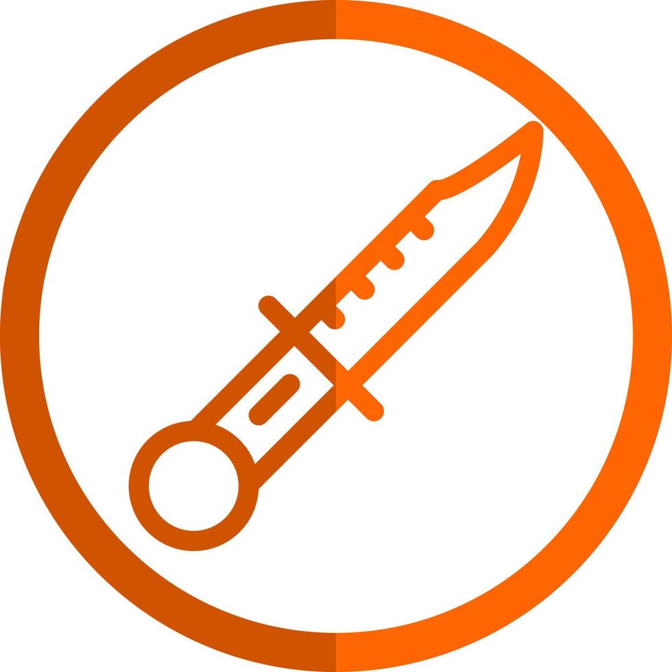Dagger Vector Icon Design